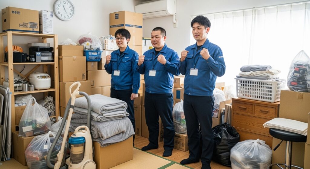 不用品回収　遺品整理　生前整理　便利屋
