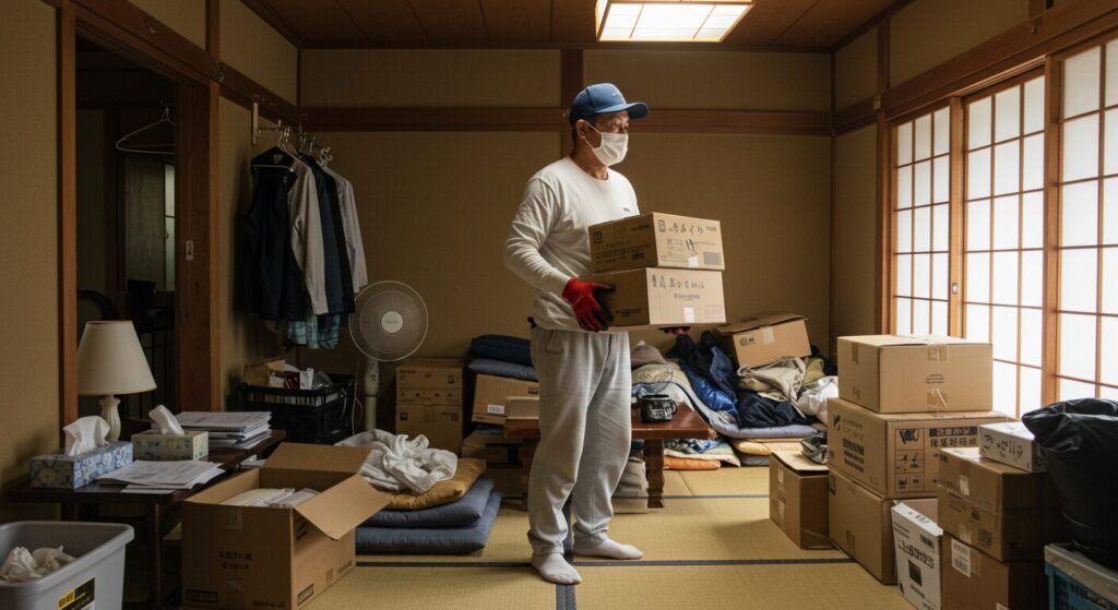 悪徳な遺品整理業者　不用品回収業者に注意
