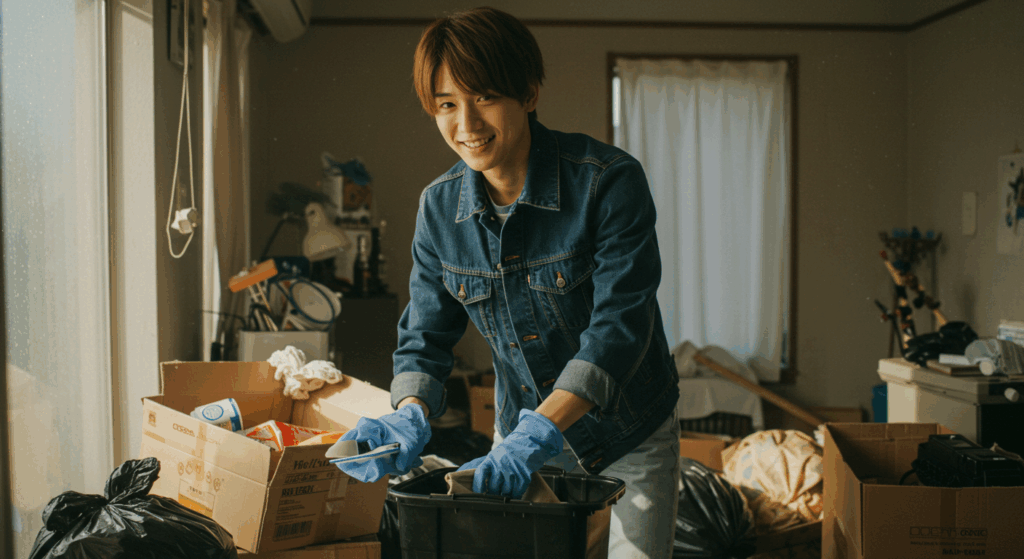 マンション　掃除　不要品　不用品