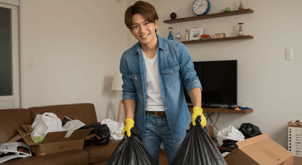 マンション　掃除　不要品　不用品