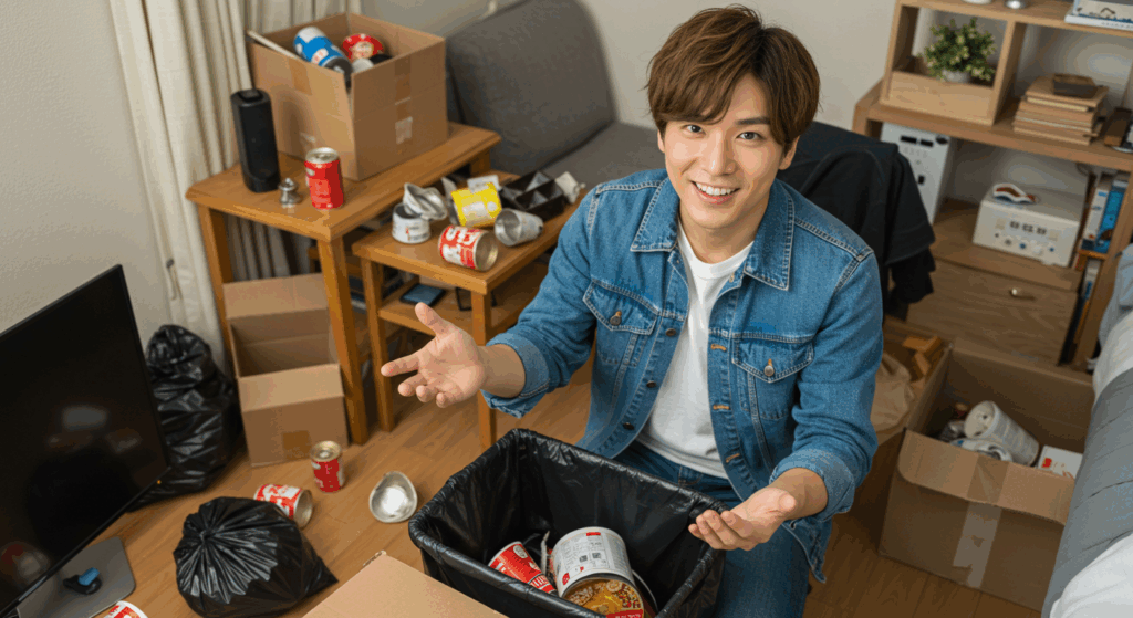 生活保護受給者　ゴミ屋敷　掃除