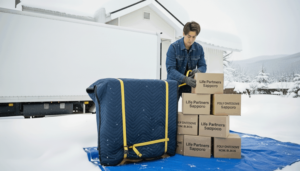 便利屋　ライフパートナーズ札幌　引っ越し　遺品整理　不用品回収