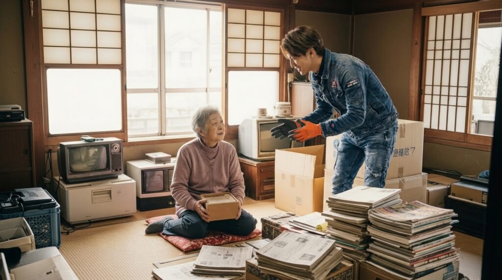 高齢者　介護 不用品回収 遺品整理 生前整理 北海道 札幌 回収業者