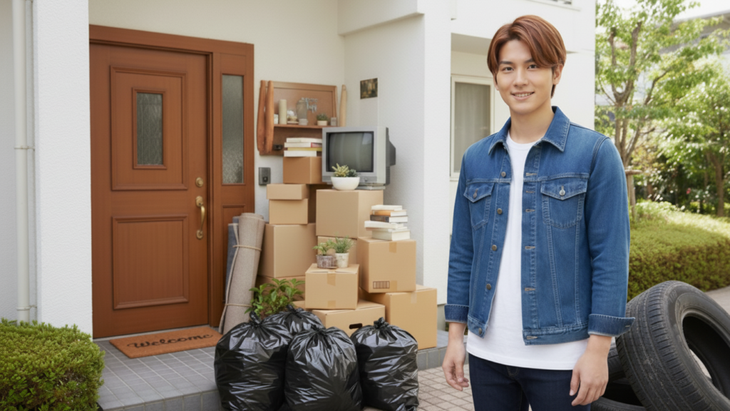 年末年始　大掃除　不用品　遺品整理