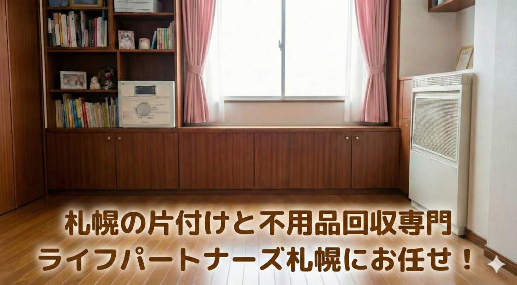 プライバシー保護 秘密厳守 札幌の不用品回収・ゴミ回収業者