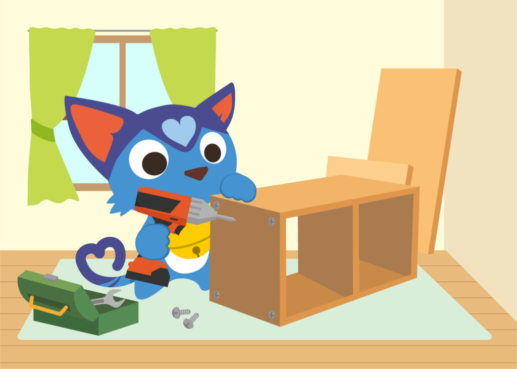 家具組み立てイラスト-初 (1)