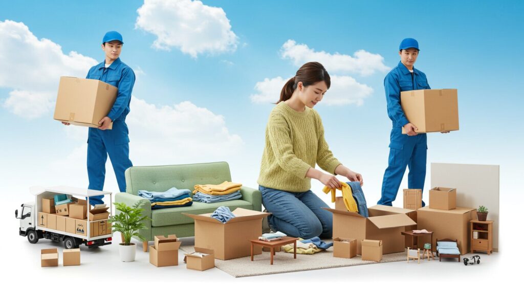 札幌　引越し　不用品回収　買取　遺品整理