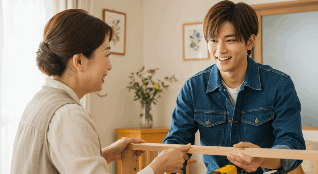 家具組み立て代行　便利屋　ライフパートナーズ札幌