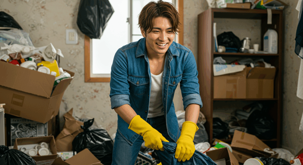 真夏の大掃除　不用品回収