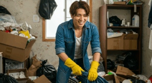 真夏の大掃除　不用品回収