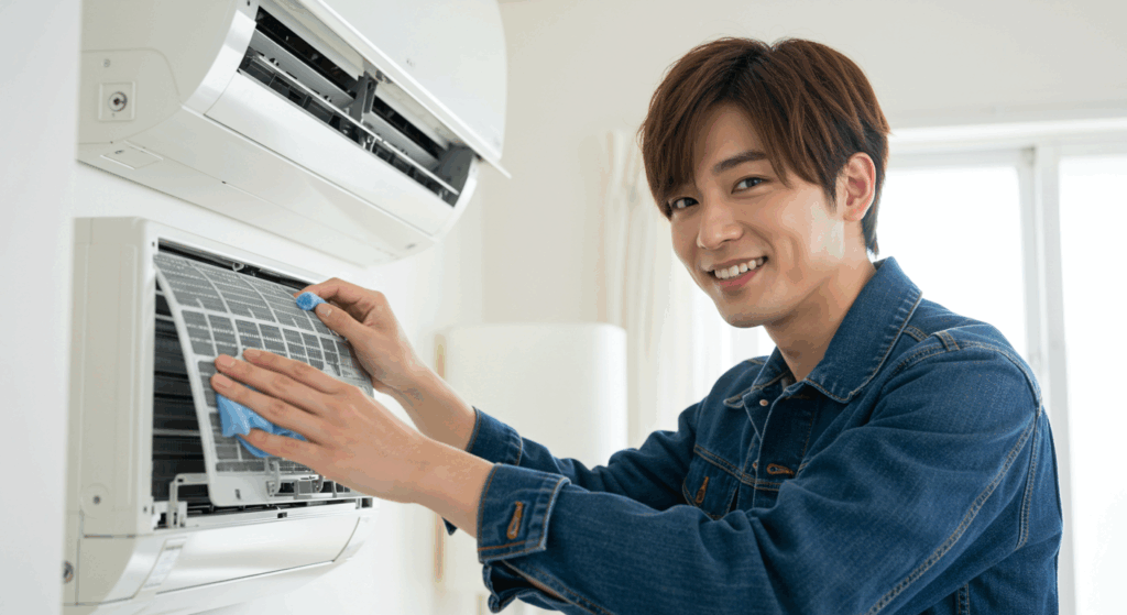 エアコン　掃除　クリーニング