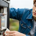 ストーブ　分解掃除